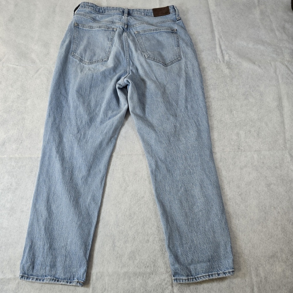 Madewell The Curvy Perfect Vintage Jean Size 29 Light Wash High Rise Mom Denim - Picture 9 of 9